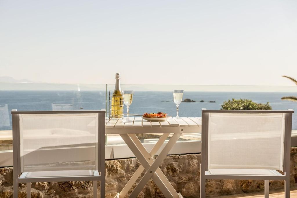 Villa Ostraco, Beachfront House 50M From The Beach Mykonos Town Exterior photo